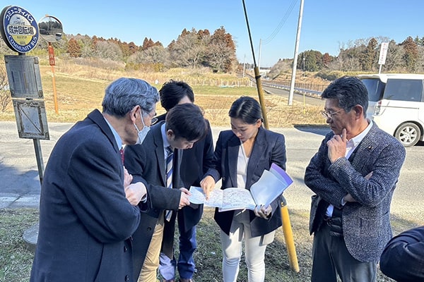 会派政友クラブにてコミュニティバスの現地施策